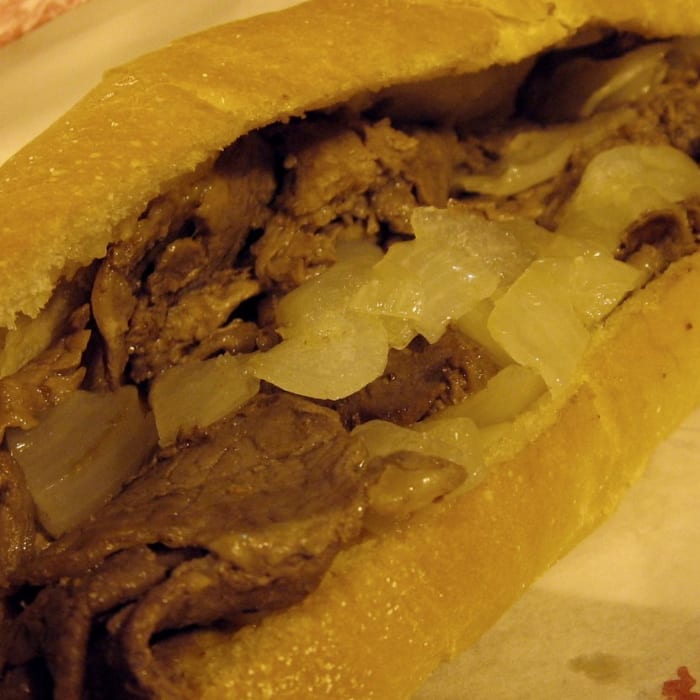 Cheesesteak with Onion.
