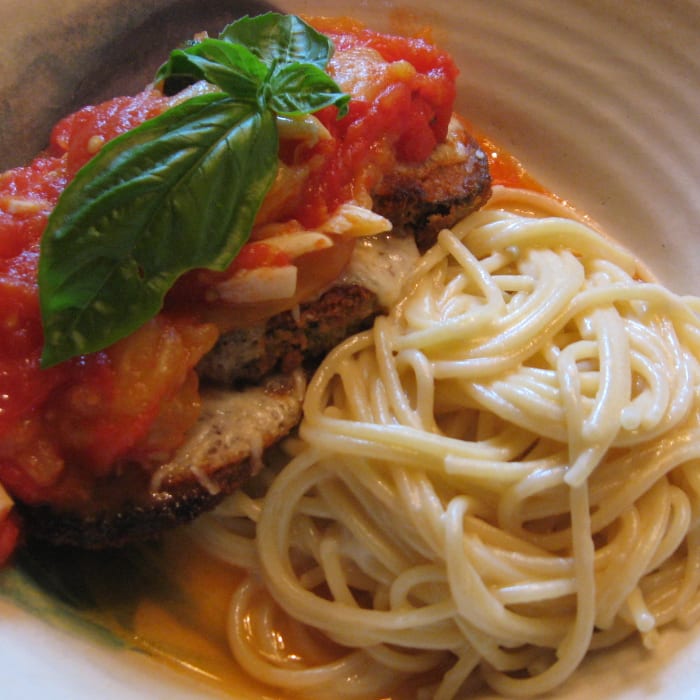 Eggplant Parm Pasta.