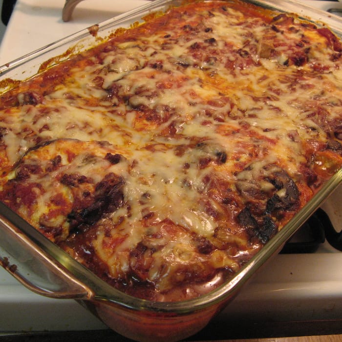 Eggplant Parm.