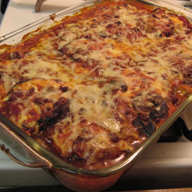 Eggplant Parm.
