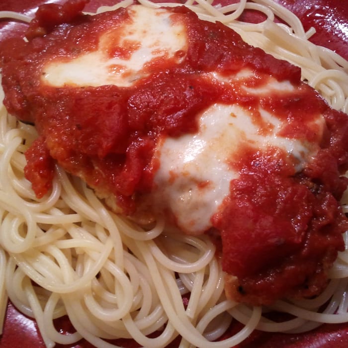 Chicken Parm Pasta.