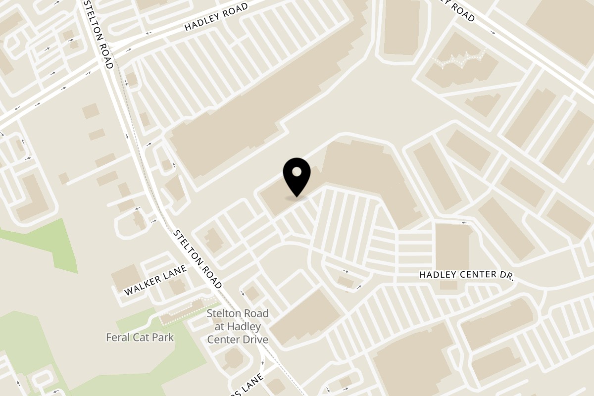 Map showing the location of Villa Pizza on 4953 Stelton Rd in South Plainfield